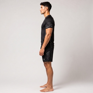 Casual and Stylish Summer <b>Set</b> Men's Outfit Featuring Two piece summer wear <b>set</b> Relaxed Fit and Lightweight Fabric for Hot Days - Product Image 6