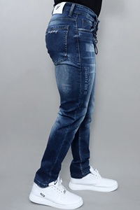 Jeans Grises Elásticos de Cintura Media para Hombre Gex de Primera Calidad, Más Vendidos - Product Image 2