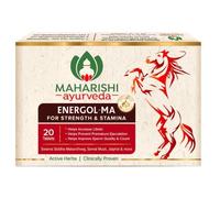 Comprimés d'extrait d'herbes Energol MA, qualité cosmétique, extraction à l'eau sauvage, complément alimentaire naturel pour la santé reproductive masculine.