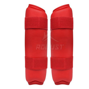 Protège-tibias en cuir 2026 avec rembourrage souple et léger pour l'entraînement de Taekwondo - Product Image 6