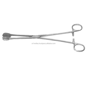 Forceps manuel de haute qualité pour enfant, 24 cm, pour la préhension des tissus intestinaux et des organes, instruments chirurgicaux |   Clip Hemolock, instrument médical - Product Image 2