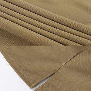 Nouveau T-shirt de golf décontracté pour homme, à manches courtes, 100 % coton, respirant, écologique, séchage rapide, couleur unie, idéal pour l'été et les affaires - Product Image 3