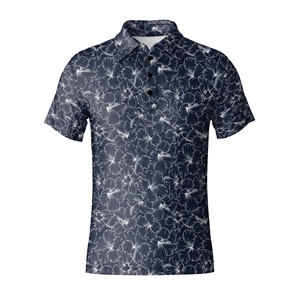 Polos de Golf Estampados Más Vendidos, Tela de Poliéster Ligera, Polos de Alto Rendimiento para Hombre, Fabricante de Ropa de Golf - Product Image 2