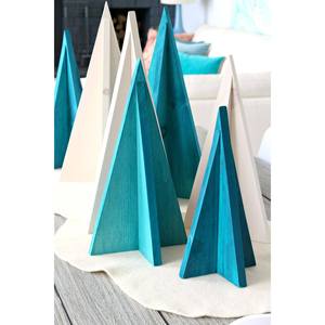 <b>Wooden</b> and MDF Decorative <b>Christmas</b> <b>Tree</b> Tabletop Holiday Charm for Festive Vibe - Product Image 5