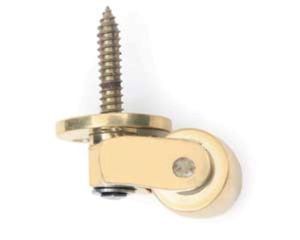 Rueda Giratoria de Latón Antigua de Alta Resistencia con Rosca para Muebles, Sillas, Mesas, Armarios, Acabado en Color Personalizado, Alta Calidad - Product Image 3
