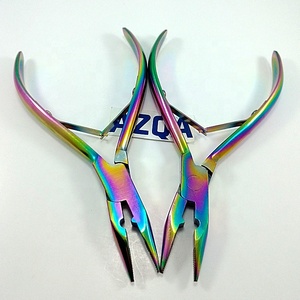 Alicates duraderos para extensiones de cabello al por mayor para una fácil aplicación y extracción de microeslabones y cuentas - Product Image 4