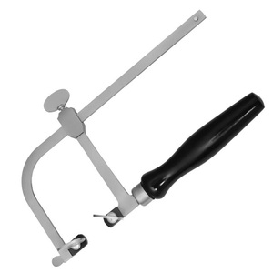 Sierra de arco portátil para joyería sin tornillo de tensión, con mango negro, herramienta para cortar alambre y tallar, para la fabricación de joyas - Product Image 5