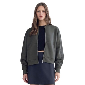 2026 New Women's Knitted Zipper Fleece Jacket Windproof Breathable Outerwear For Winter Autumn Wholesale ZIpper Knitted Jacket - Product Image 1