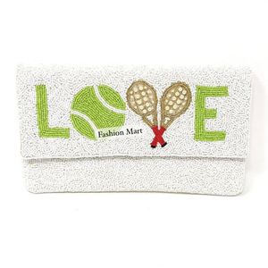 Bolsos de mano personalizados hechos a mano con cuentas, bolsos de moda con letras, diseños florales y gráficos. - Product Image 2