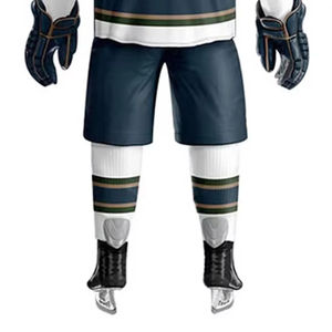 Ensemble d'uniformes de hockey sur glace 100 % polyester, respirant, séchage rapide, personnalisable, confortable, léger et facile à porter – Meilleures ventes - Product Image 6