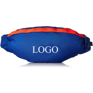 Sac banane personnalisé en polyester, sac ceinture pour la course à pied, la randonnée, le camping, sac banane imperméable avec fermeture éclair - Product Image 1