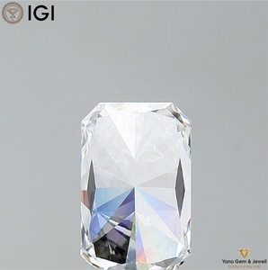 Élégant diamant de laboratoire taille radiant de 3,50 carats, couleur D, clarté VS1, cultivé par CVD, certifié IGI, pour bagues contemporaines - Product Image 4