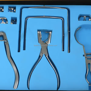 ชุดยางกันน้ำลายสำหรับทันตกรรมพร้อมชุดคลิปหนีบ เกรดทางการแพทย์ ผลิตจากเหล็กกล้าไร้สนิมเยอรมัน ใช้ซ้ำได้ เป็นเครื่องมือผ่าตัดพื้นฐาน 2026 - Product Image 4