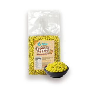 Perlas de Tapioca de Color Amarillo KEI FU, Ingredientes para Té de Burbujas Boba, Certificación HALAL/HACCP, Proveedor Mayorista OEM ODM de Taiwán - Product Image 1