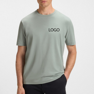 Vêtements décontractés / Design tendance pour les acheteurs en gros, t-shirt promotionnel pour hommes personnalisable, fournisseur en gros, coupe décontractée, couleur unie - Product Image 1