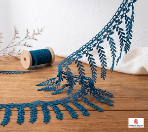 Fabricante de Telas de Encaje con Flecos para Pestañas al por Mayor, Proveedor de Material de Encaje Africano para Vestidos de Novia, Europa, Israel - Product Image 6