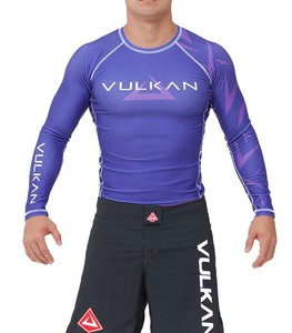 Rashguard de Compresión para MMA de Poliéster/Nailon 2026, Diseño OEM, Rashguard de MMA Personalizado, Rashguard para Hombre con Estampado Sublimado - Product Image 1