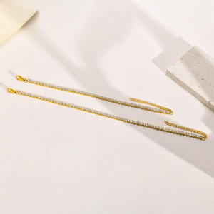 Pulsera de Moissanita Duradera con Baño de Rodio, No se Deslustra, Regalo para Uso Diario - Product Image 4