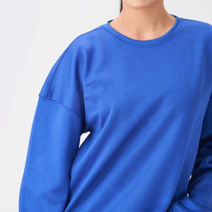 Sudadera Oversize para Mujer, Premium, de Algodón Grueso, Cuello Redondo, Manga Larga, Estilo Casual, Moda Urbana, Marca Privada - Product Image 6