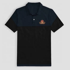 Camiseta de manga corta para hombre de alta calidad, diseño sólido, Jersey hecho a medida, tela, logotipo, bordado, estampado, Golf, venta al por mayor - Product Image 4