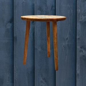 Table à manger moderne rustique en bois de manguier massif, design industriel à pieds croisés, finition brute en fer et bois, très vendue, pour bureau et usage domestique - Product Image 5