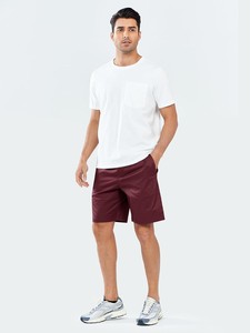 Shorts décontractés pour hommes en tissu doux, légers, respirants, avec taille élastique et cordon de serrage, shorts d'été tendance pour la gym, la course à pied et les sports - Product Image 6