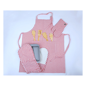 Tablier de cuisine professionnel rouge pour la cuisson, les chefs, les restaurants et la restauration - Product Image 3