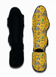 Espinilleras Profesionales para Artes Marciales, Kickboxing, Muay Thai, Karate, MMA, con Logotipo Personalizado - Product Image 5