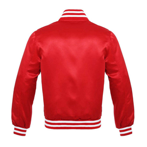 Veste en satin décontractée pour homme, hiver, polyester, boutons décoratifs, tissu satiné, manches longues, en vente - Product Image 3