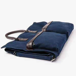 Sac de transport pliable en toile de haute qualité pour vêtements, résistant à l'eau, capacité 20L, idéal pour les voyages d'affaires - Product Image 4