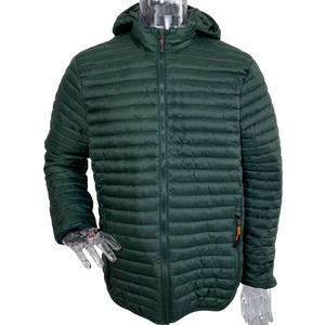 Blouson matelassé brillant pour homme, manteau d'hiver personnalisé, chaud et rembourré, style streetwear, vêtements d'extérieur, vente en gros, fournisseur OEM - Product Image 1