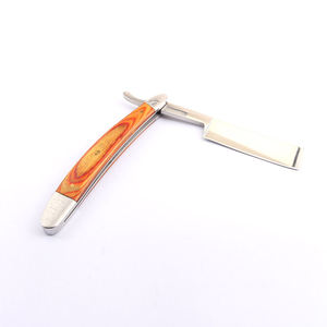 Afeitadora manual profesional de alta calidad, maquinilla de afeitar plegable afilada de acero inoxidable con cuchilla, 2 colores - Product Image 2