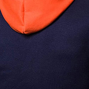 Sudadera con Capucha para Hombre, Corte Regular, Casual, Manga Larga, Tejido de Rizo, Forro de Poliéster/Algodón, Secado Rápido, Ropa de Invierno - Product Image 3