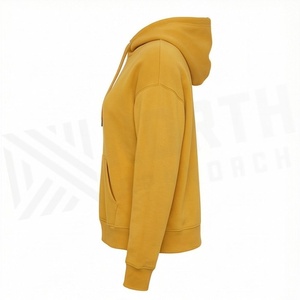 Stylish Casual Women Pullover Hoodies With Customized Logo And Colors Winter Wear Front Positioned Hood Sweatshirts - Product Image 3