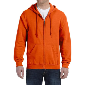 Sudadera con capucha personalizada para hombre, de invierno, de todos los tamaños, gruesa, holgada, con cremallera, ropa deportiva, estilo urbano - Product Image 1