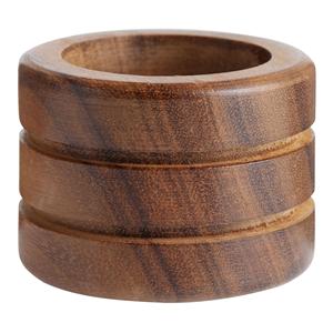 Ensemble d'anneaux de serviette en laiton, supports de serviette géométriques abstraits, décoration de table sculpturale moderne, vente en gros - Product Image 2