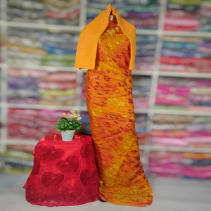 Une Héritage d'Élégance Robe de Mariage Traditionnelle Somalienne Maqbal Dirac Jacquard à Motifs Floraux Paillettes Design Abstrait - Product Image 2