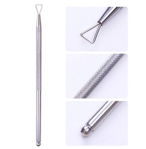 Coupe-callosités en acier inoxydable, cuillère à ongles, outil de pédicure et de manucure, pousse-cuticules pour le soin des ongles - Product Image 2