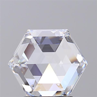 Hexagonaler Schliff Weißer CVD Labor-Gezüchteter Diamant IGI-Zertifiziert VVS-Reinheit Farbe D 0,003-20 Karat für Schmuckherstellung für Herren Damen Ring