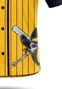 Camiseta de Béisbol con Estampado Digital, Logotipo Personalizado, Ligera, Transpirable, de Secado Rápido, Antibacteriana, que Absorbe la Humedad, Talla Adulto - Product Image 3