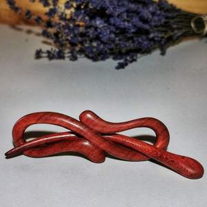 Palillo de Pelo de Madera Natural Hecho a Mano para Pedidos al por Mayor, Accesorios de Joyería, Pasador de Pelo - Product Image 4