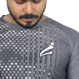 Nueva Camiseta de Protección Solar para Hombre, Camiseta de Surf Transpirable de Compresión de Manga Larga, Ropa de Protección Solar Rush Gurads - Product Image 3