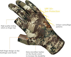 Hunting <b>Gloves</b> for Men's <b>Warm</b> Weather Lightweight <b>gloves</b> - Product Image 3
