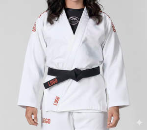 Kimono de BJJ Ligero, 100% Algodón, Unisex, Corte Regular para Adultos, Duradero, Transpirable, Teñido Liso, Servicio OEM, Jiu Jitsu G - Product Image 5