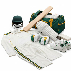 Conjunto de Equipo de Protección Profesional para Críquet para Hombres y Niños con Guantes de Bateo, Protectores de Piernas, Casco, Protector de Muslos, Protector de Brazos y Protección de Seguridad - Product Image 2