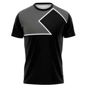 Camiseta de Manga Corta con Bolsillo y Estampado Personalizado para Hombre, Cuello Grueso, 100% Algodón, Tejido Pesado, Corte Regular, Cuello Tejido Antiarrugas - Product Image 3