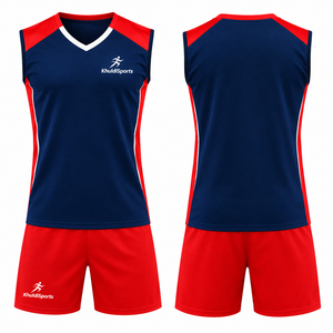 Custom Volleyball Uniform Set Sleeveless Jersey and <b>Shorts</b> for <b>Women</b> Sublimated Team Sportswear Manufacture Breathable Summer - Product Image 3