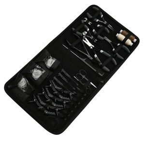 Custom Hair Extension Tool Kit with Micro Bead Remover & <b>Crimping</b> Pliers <b>set</b> Tape In Plier Keratin Bond Cutter Sewing Needles - Product Image 5