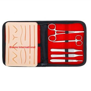 Wholesale Manual <b>Suture</b> Training <b>Kit</b> for Medical Students Complete Surgical Practice Instruments Set - Product Image 3