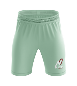 กางเกงขาสั้นผู้ชายแบบลำลองพิมพ์ลายกลางลำตัว มีกระเป๋าข้าง ผ้าถัก ยืดหยุ่นได้ ใส่สบาย เหมาะสำหรับออกกำลังกาย - Product Image 3